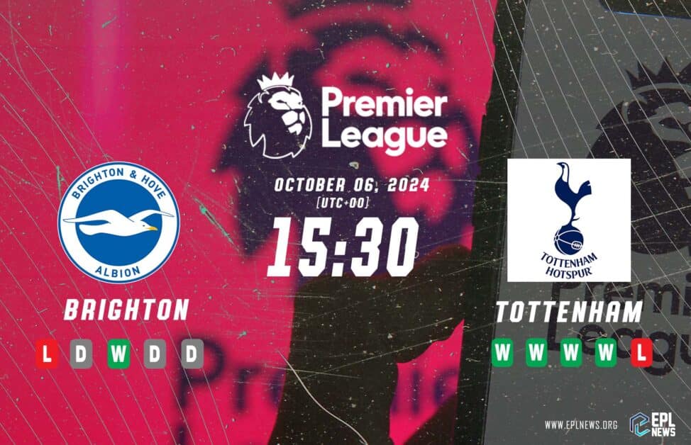 Brighton vs Tottenham 미리보기