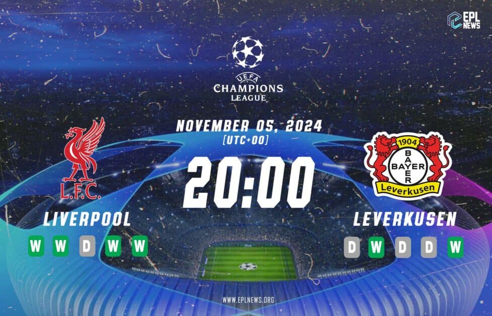 Liverpool vs Bayer Leverkusen 미리보기