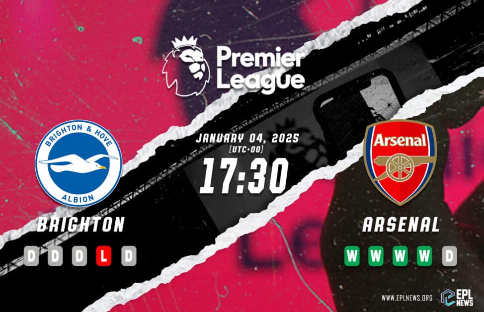 Brighton vs Arsenal 미리보기