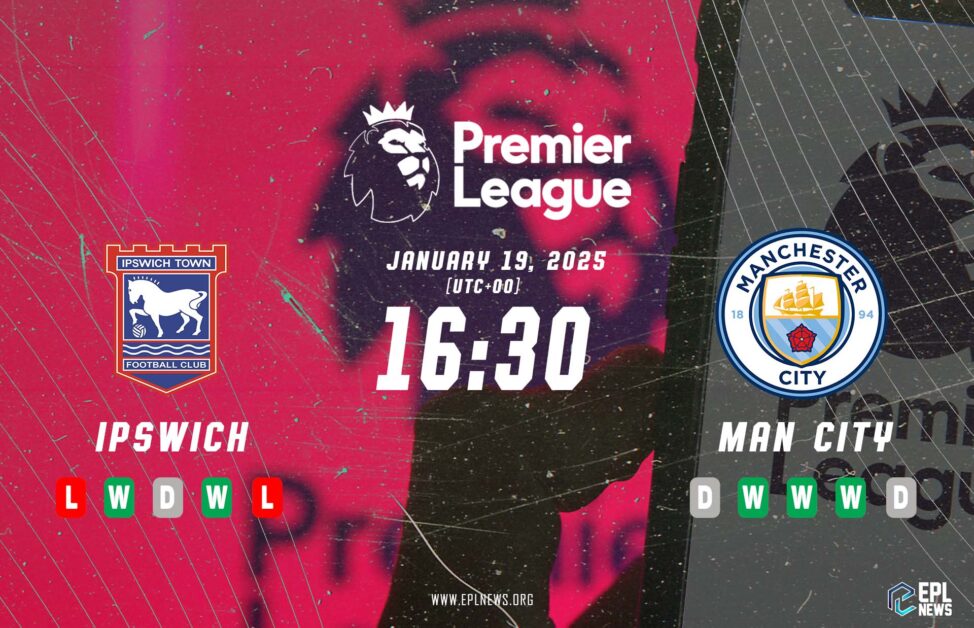 Ipswich vs Manchester City 미리보기