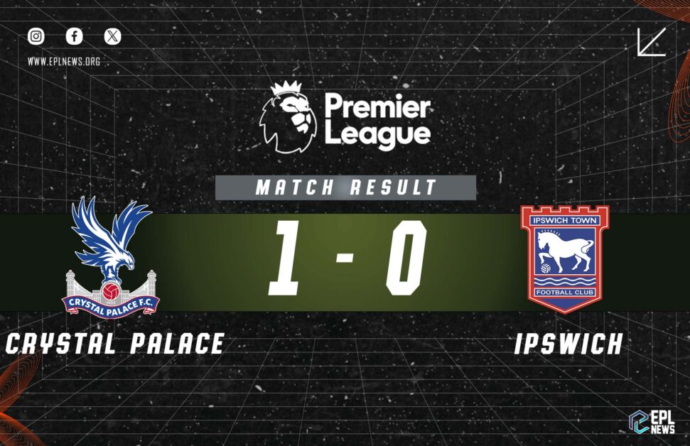 크리스털 팰리스 vs 웩스위치 1-0 리포트