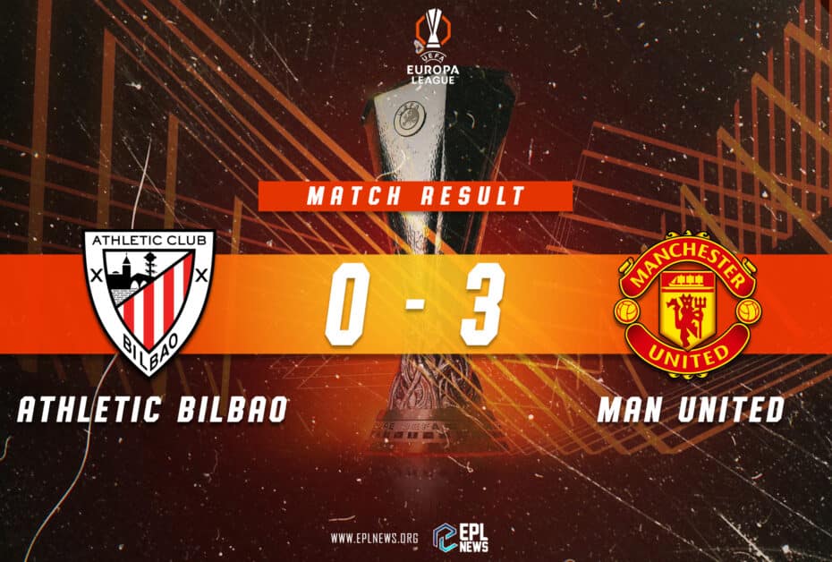 아틀레틱 빌바오 vs 맨체스터 유나이티드 0-3 경기 결과