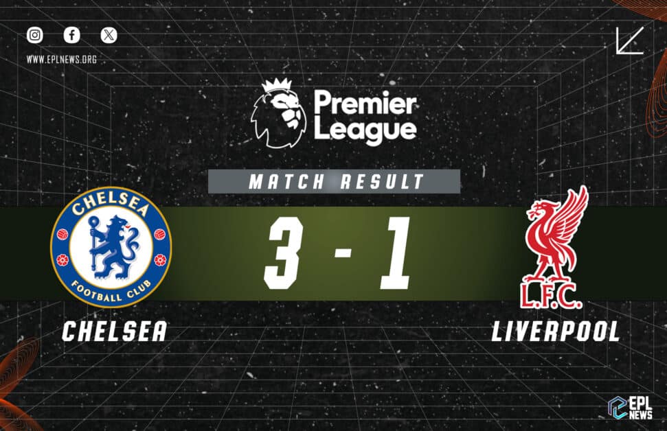 첼시 vs 리버풀 3-1 경기 결과