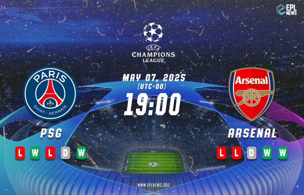 PSG vs 아스날 프리뷰