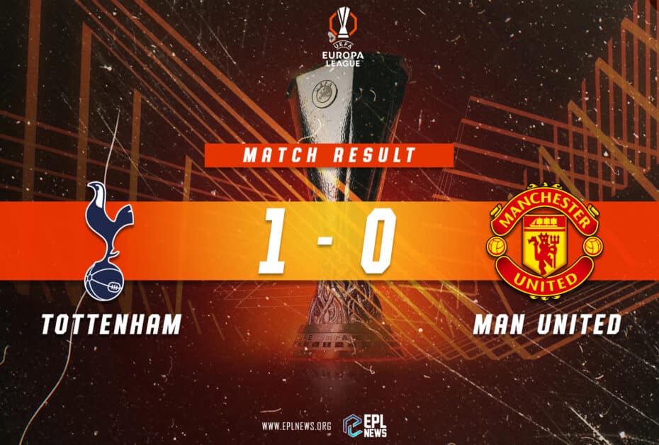 토트넘 vs 맨체스터 유나이티드 1-0 경기 결과