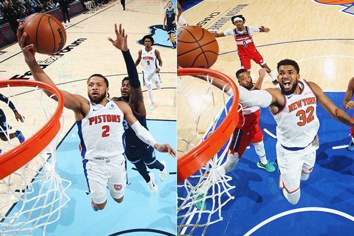 케이드 커닝햄, 칼 앤서니 타운스