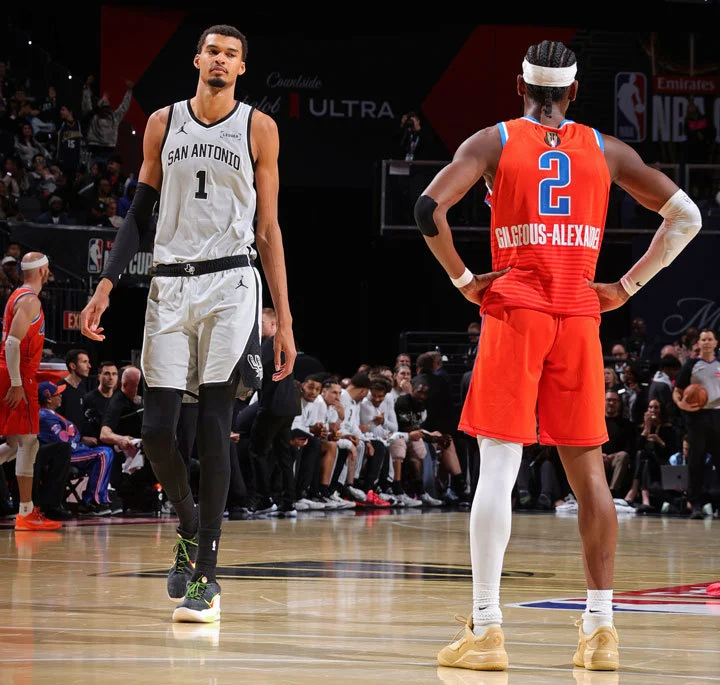 Victor Wembanyama, Shai Gilgeous-Alexander