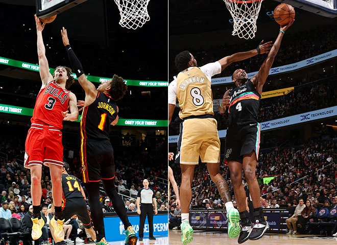 Josh Giddey, Jalen Johnson, De'Aaron Fox