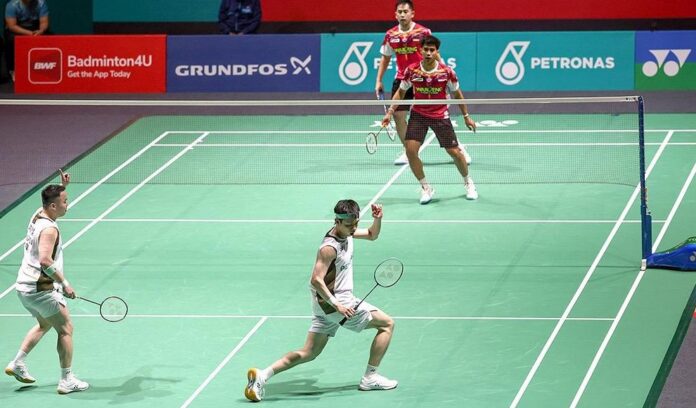 Aaron Chia/Soh Wooi Yik, 말레이시아 오픈 준결승 진출. (사진: 베르나마)