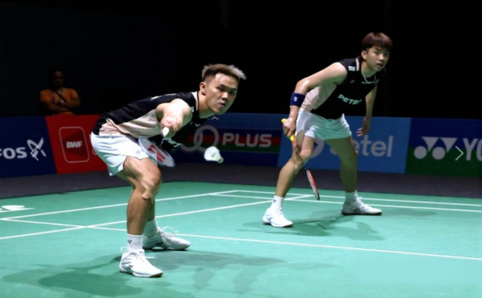 Man Wei Chong/Tee Kai Wun이 2026년 말레이시아 오픈 쿼터에 진출합니다. (사진: 베르나마)