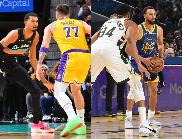 빅터 웸바야마, 루카 돈치치, 야니스 안테토쿤포, 스테판 커리