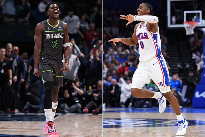 Anthony Edwards, Tyrese Maxey