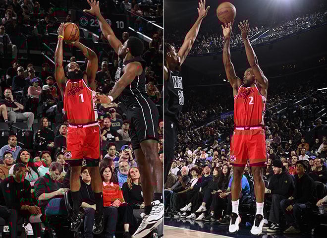 제임스 하든, 카와이 레너드