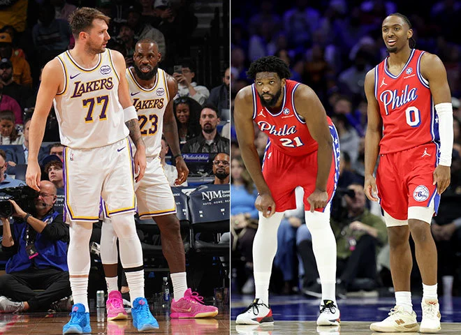 루카 돈치치, 르브론 제임스, 조엘 엠비드, 타이레스 맥시