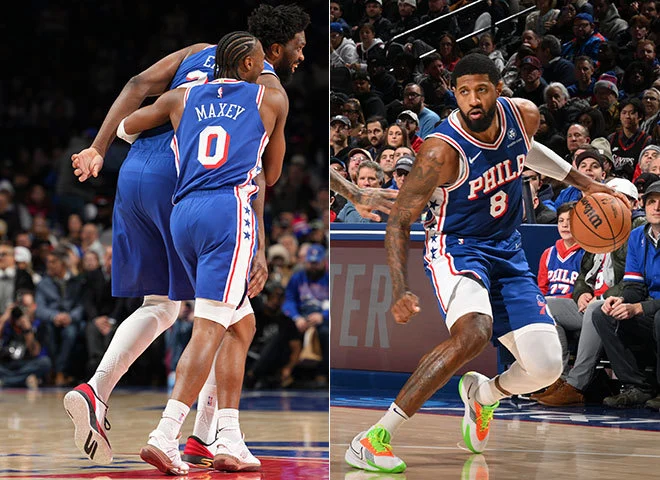 조엘 엠비드, 타이레스 맥시, 폴 조지