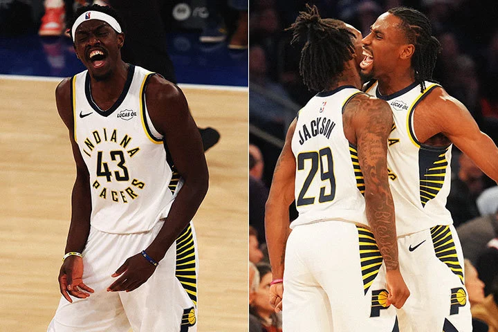 Pascal Siakam, Quenton Jackson, Aaron Nesmith