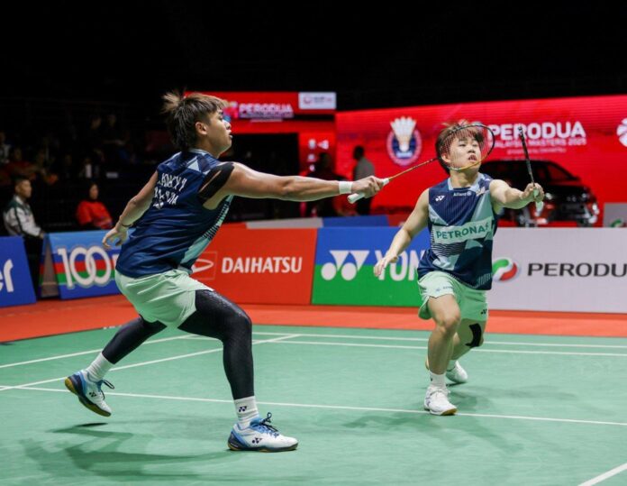 Aaron Tai와 Kang Khai Xing이 프랑스에서 열린 2026 Orléans Masters 배드민턴 토너먼트에서 2라운드에 진출했습니다. (사진=AFP)