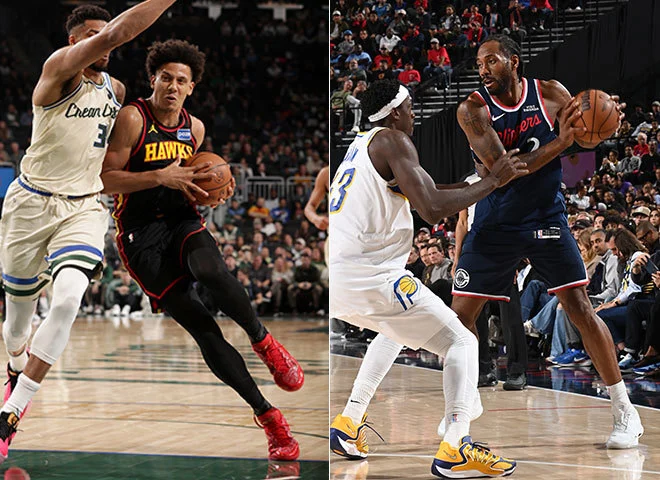 Jalen Johnson, Kawhi Leonard