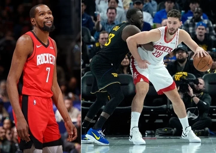 Kevin Durant, Draymond Green, Alperen Sengun