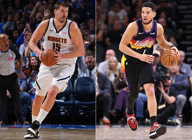 Nikola Jokić, Devin Booker