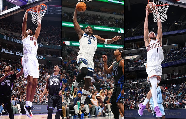 에반 모블리, 앤소니 에드워즈, 데빈 부커