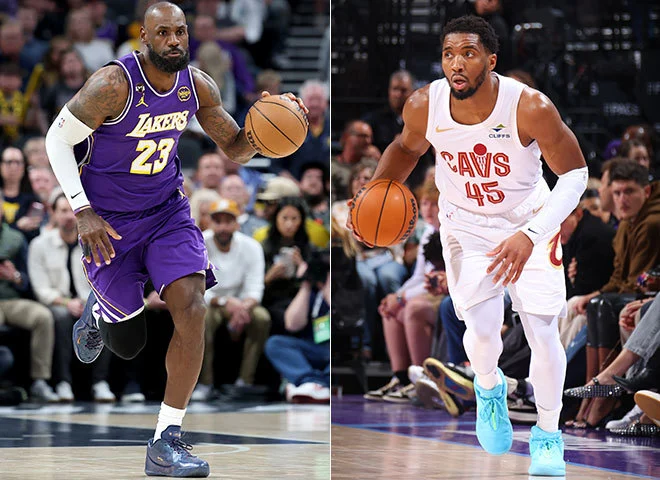 르브론 제임스, 도노반 미첼