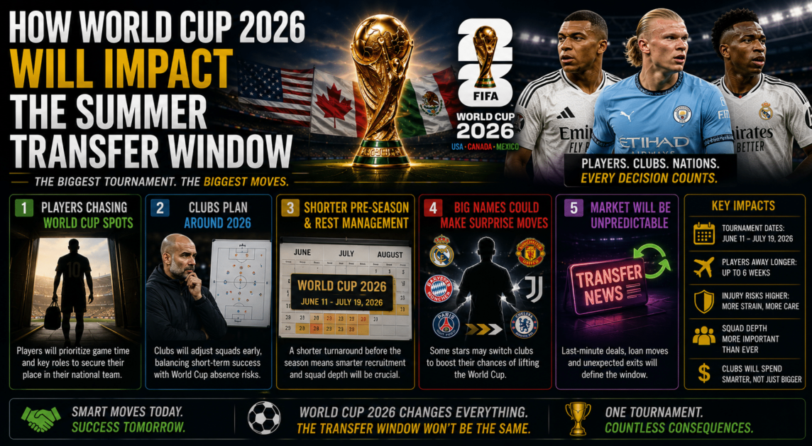 2026년 월드컵이 여름 이적 기간에 미치는 영향